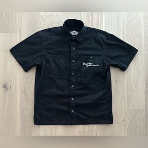 Harley Davidson Motorcycles Short Sleeve Double Sided Button Shirt